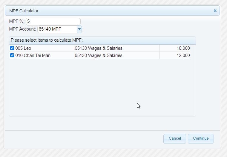 計算強積金 計算強積金